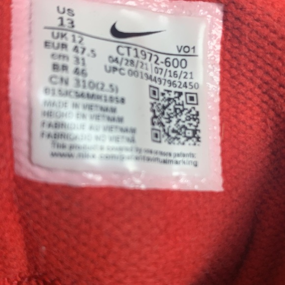 Nike Kyrie Flytrap 4 Sneaker Red White CT1972-600 Men’s Basketball Shoes Size 13 - Picture 6 of 6